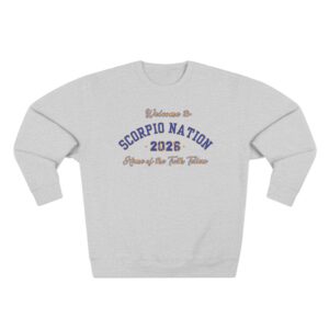 Welcome to Scorpio Nation 2026 Sweatshirt - Zodiac Gift for Astrology Lovers, Unisex Crewneck for Birthdays, Cozy Sweater for [...]