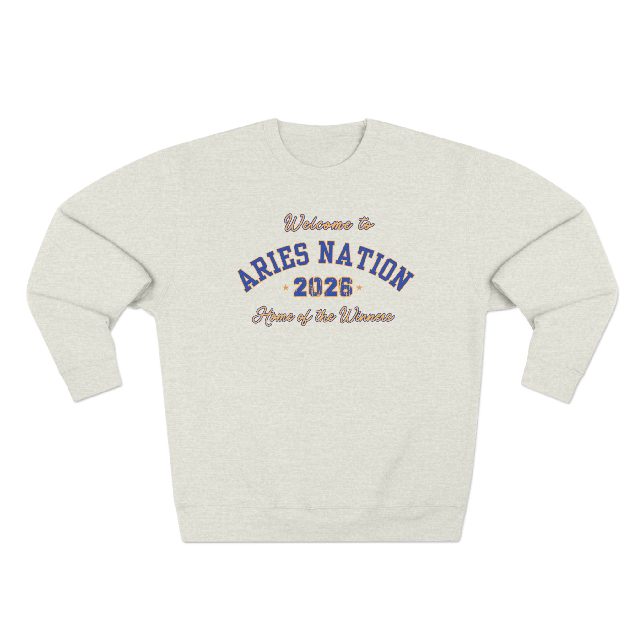 Aries Nation Unisex Crewneck Sweatshirt, Astrology Gift, Zodiac Apparel, Birthday Sweatshirt, Horoscope Clothing - Image 9