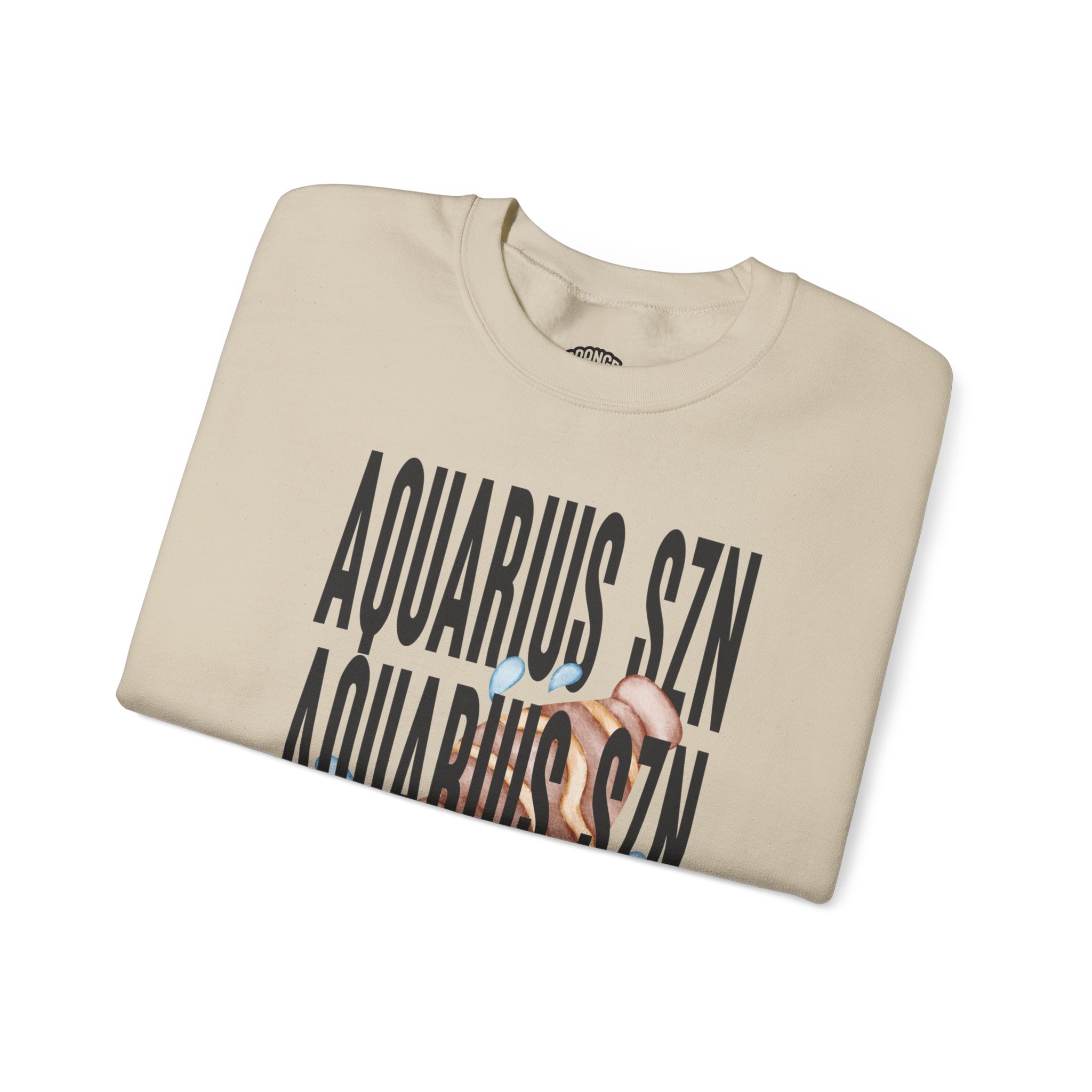 Aquarius SZN Crewneck Sweatshirt | Unisex Sweater, Astrology Gift, Zodiac Apparel, Cozy Fashion, Horoscope Sweatshirt - Image 7