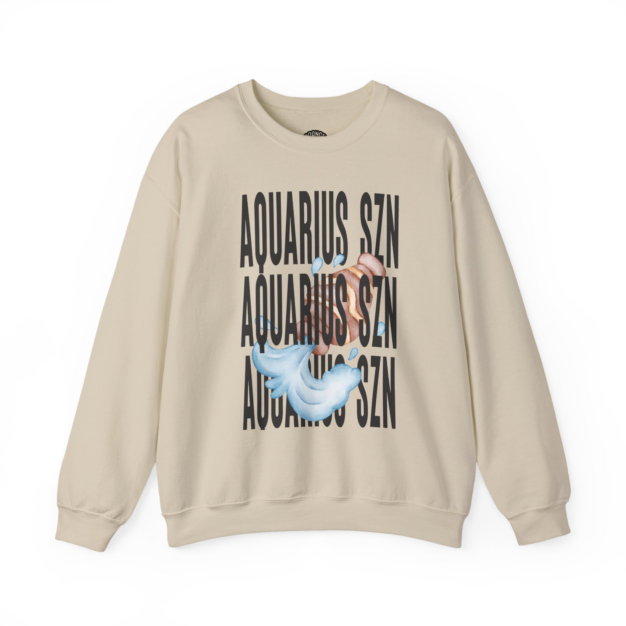Aquarius SZN Crewneck Sweatshirt | Unisex Sweater, Astrology Gift, Zodiac Apparel, Cozy Fashion, Horoscope Sweatshirt - Image 5