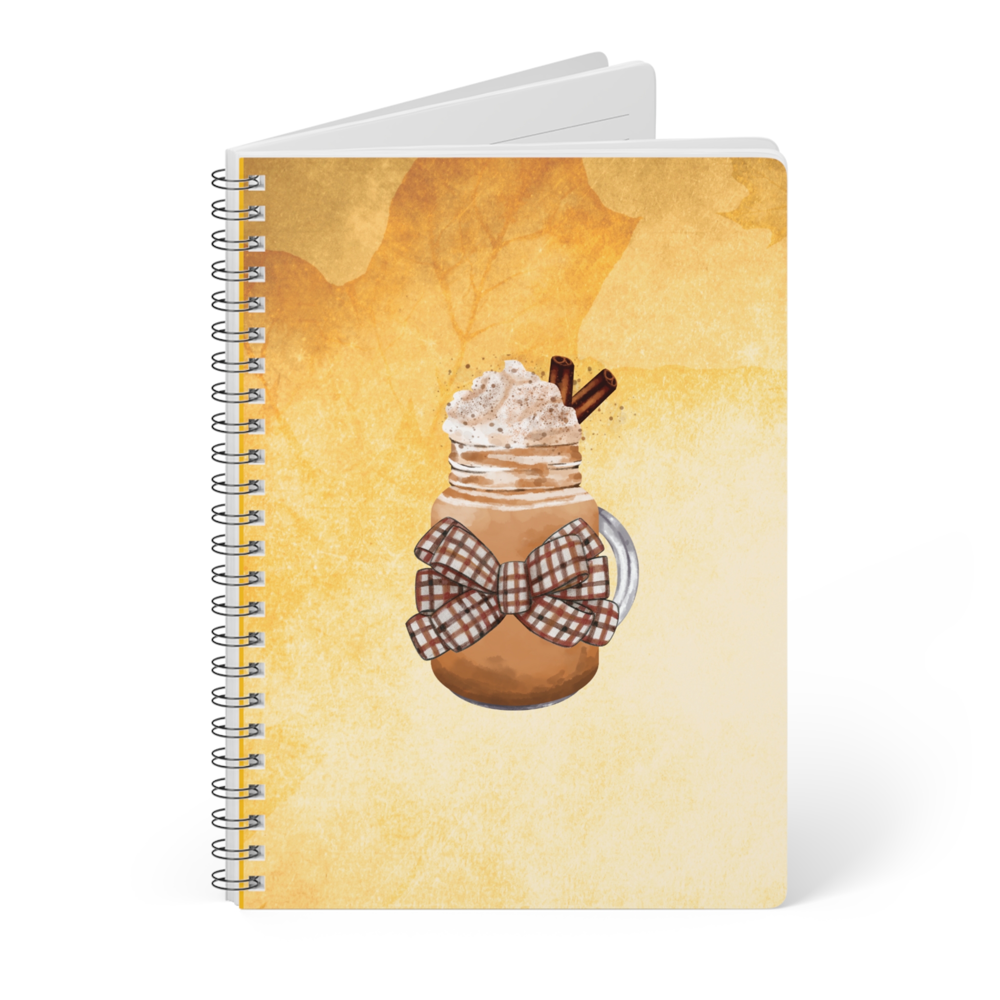 Autumn Coffee Notebook, Perfect for Journaling, Gifts, Organization, Fall Mood, A5 Size - Image 3