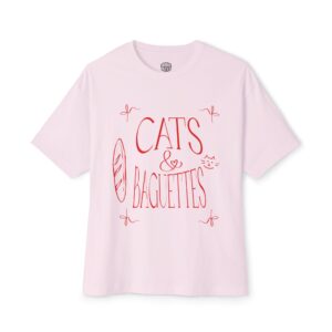 Playful Cat-Themed Oversized Tee, Cute Cat Shirt, Graphic Tee for Cat Lovers, Gift for Cat Owners, Casual Everyday Wear