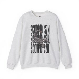 Scorpio Season Sweatshirt, Astrology Crewneck, Unisex Gift, Cozy Fall Apparel, Horoscope Fashion, Scorpio Birthday Gift