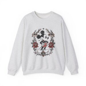 Vintage Mickey Mouse Sweatshirt, Unisex Crewneck, Cozy Gift for Disney Lovers, Casual Everyday Fashion, Perfect for Holidays