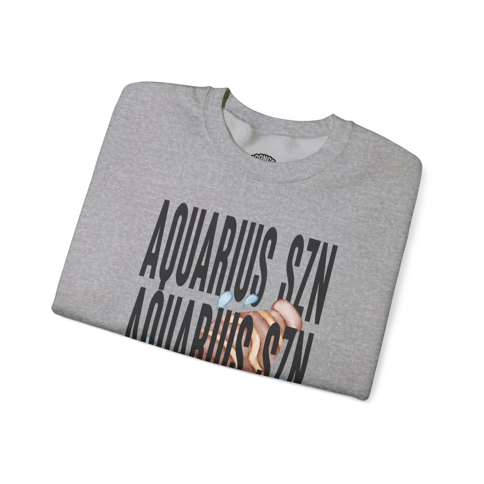 Aquarius SZN Crewneck Sweatshirt | Unisex Sweater, Astrology Gift, Zodiac Apparel, Cozy Fashion, Horoscope Sweatshirt - Image 11