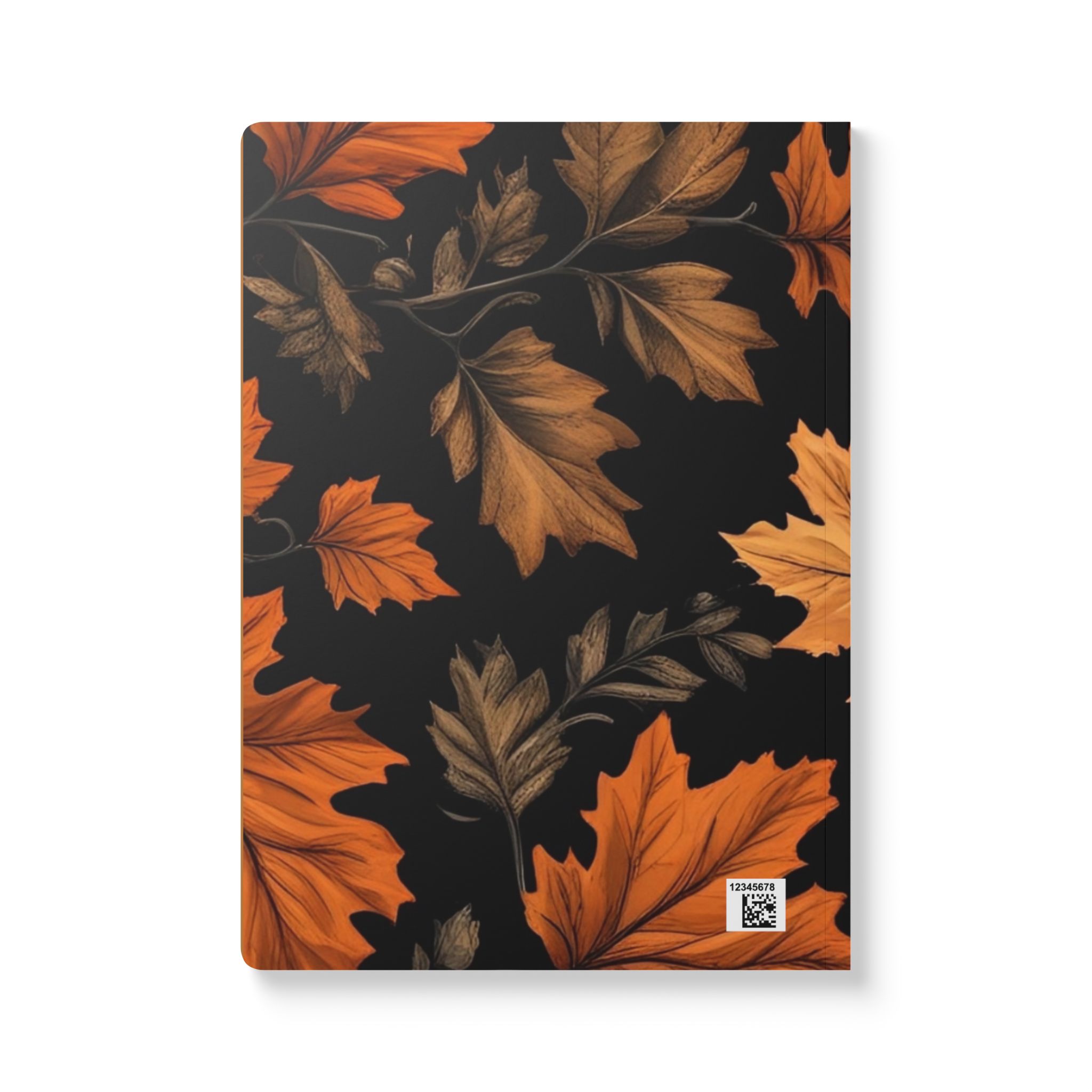 Autumn Leaves Journal, Fall-Themed Notebook for Writers, Cozy Gift for Her, Thanksgiving Planner, Nature Lover's Diary - Image 2