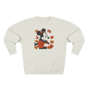 Autumn Minnie Mouse Sweatshirt - Cozy Unisex Crewneck, Fall Fashion, Gift for Disney Fans, Halloween Sweater, Cute Layering Piece