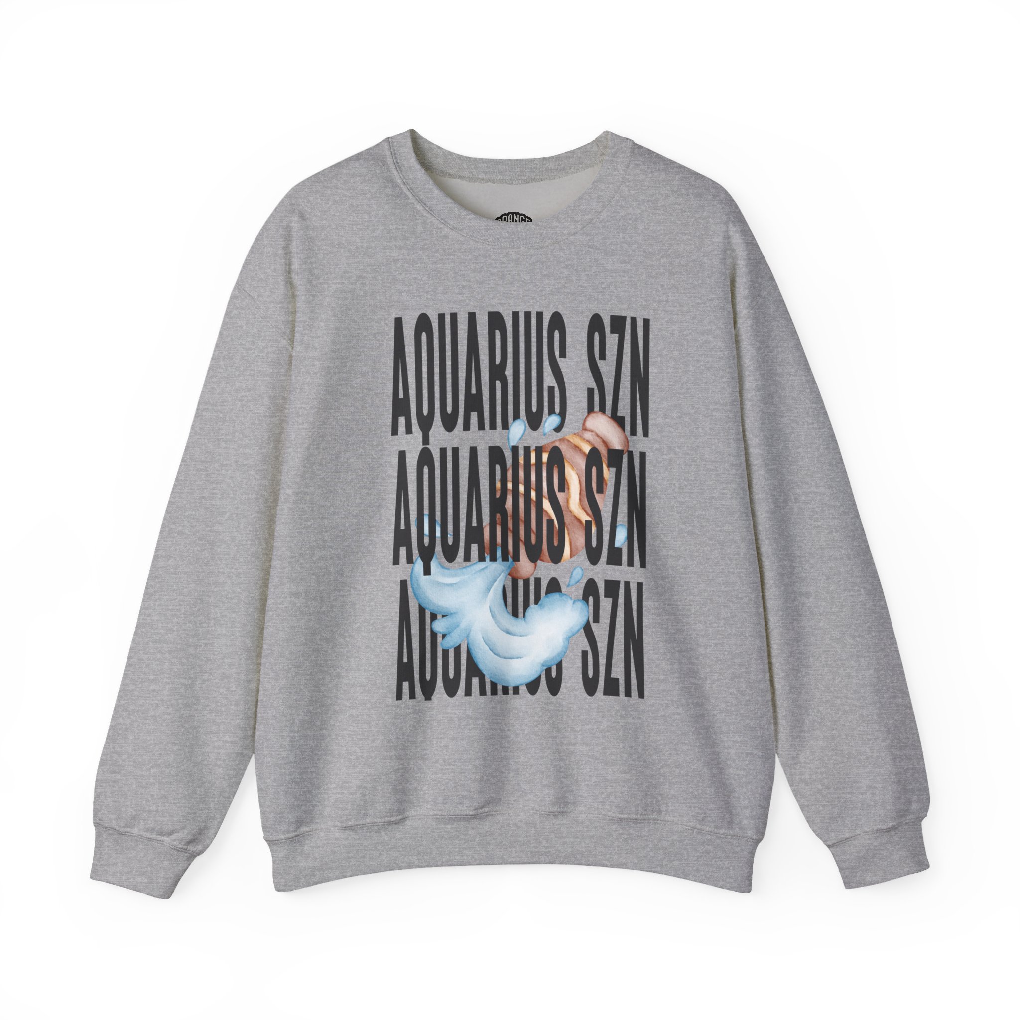 Aquarius SZN Crewneck Sweatshirt | Unisex Sweater, Astrology Gift, Zodiac Apparel, Cozy Fashion, Horoscope Sweatshirt - Image 9