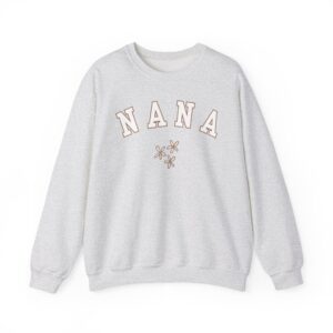 Nana Inspired Unisex Heavy Blend Crewneck Sweatshirt, Cozy Gift for Grandmothers, Birthday Present, Mother's Day Apparel, Casual Wear, [...]